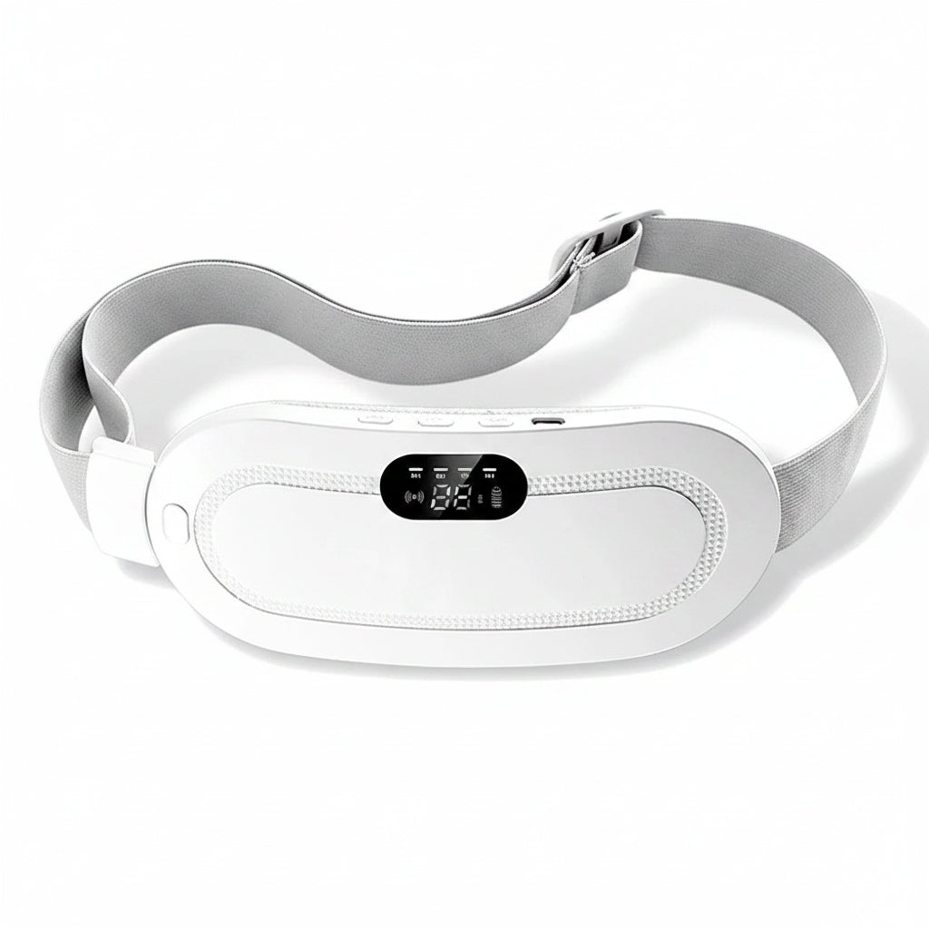 Ceinture chauffante et massante menstruelle