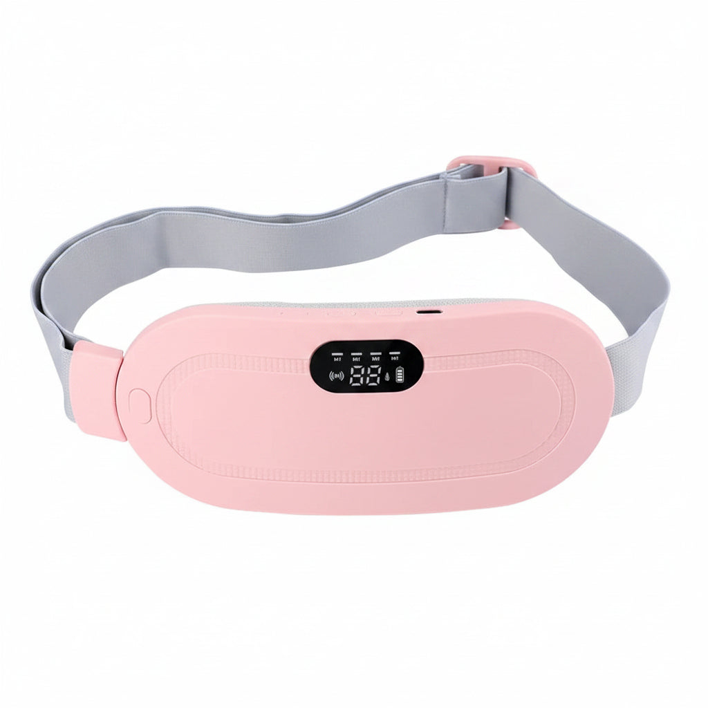 Ceinture chauffante et massante menstruelle